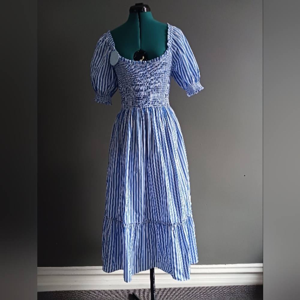 NWT Hill House The Louisa Nap Dress, Cotton, Size S